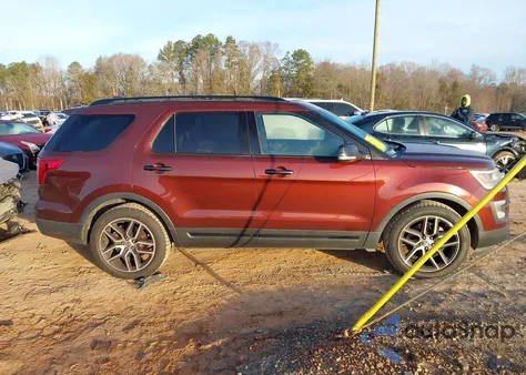 2016 Ford Explorer Sport from USA, damaged, VIN 1FM5K8GT0GGC25174